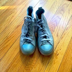 Converse all star blue converse. Womans size 7.5